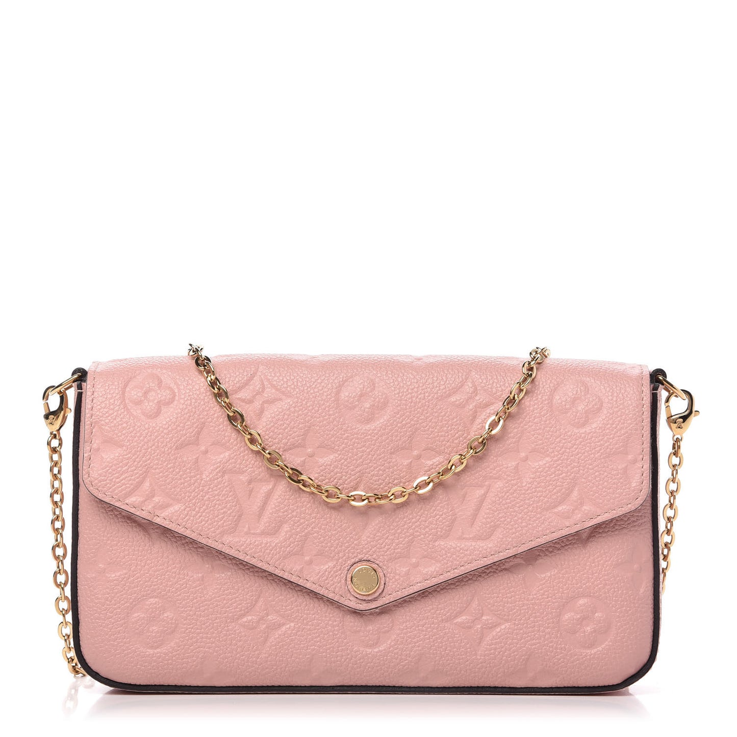 Empreinte Pochette Felicie Chain Wallet Rose Poudre