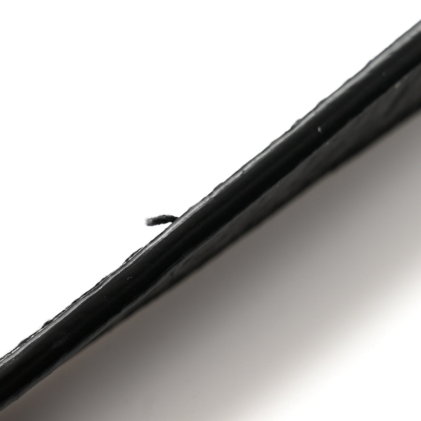 Crinkled Calfskin Matelasse Monogram Large Niki Shopper Tote Black