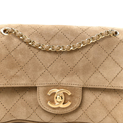 Chanel Suede Calfskin Mini Souplissimo Flap Dark Beige 7 of 10
