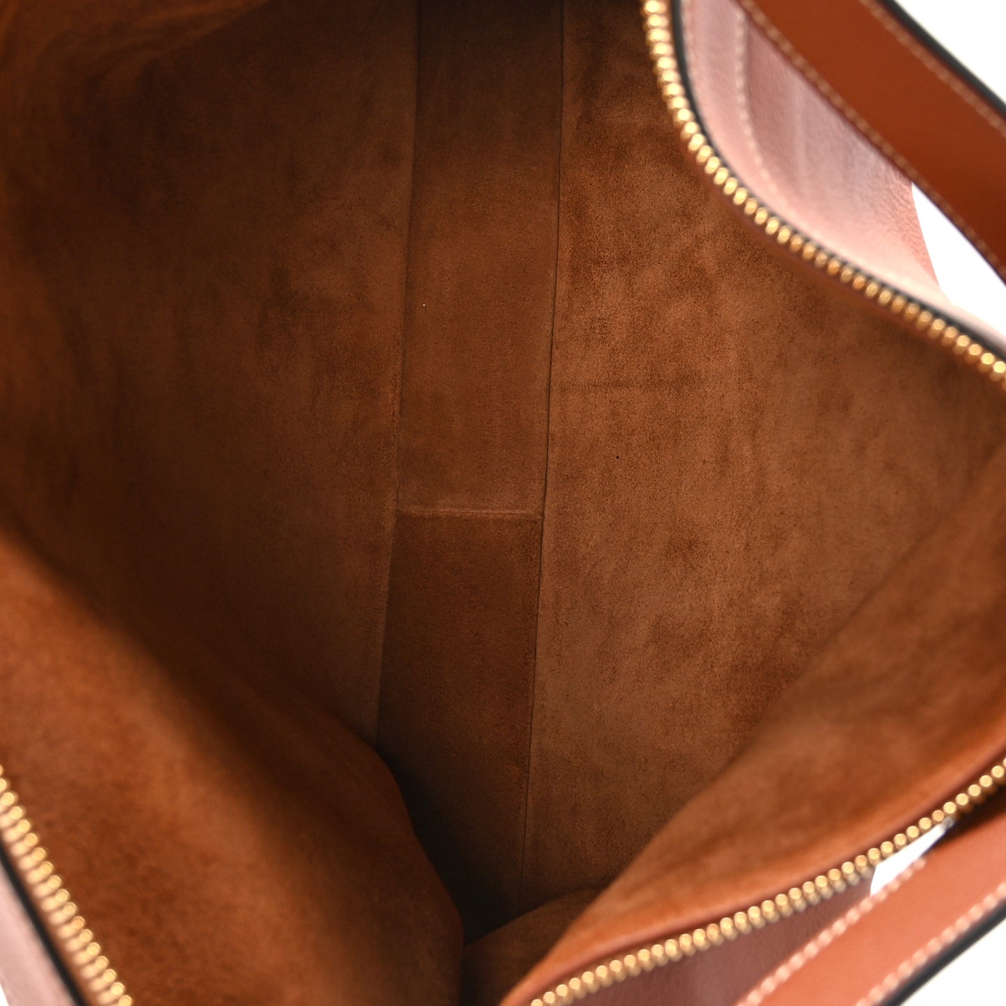 Supple Calfskin Large Romy Shoulder Bag Tan