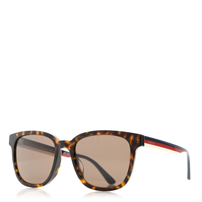 Gucci Acetate GG Web Sunglasses GG0848SK Tortoise 1 of 8