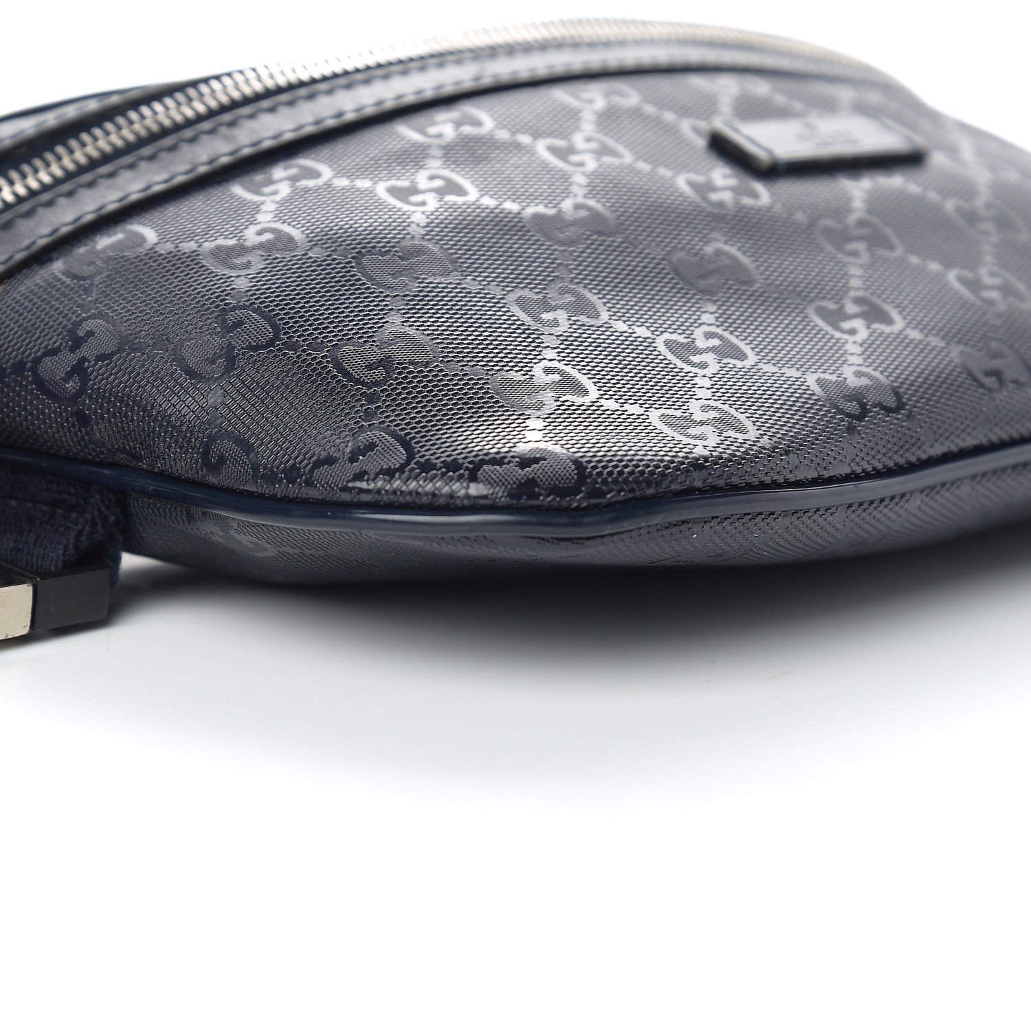Gucci Imprime Monogram Belt Bag Navy 8 of 9