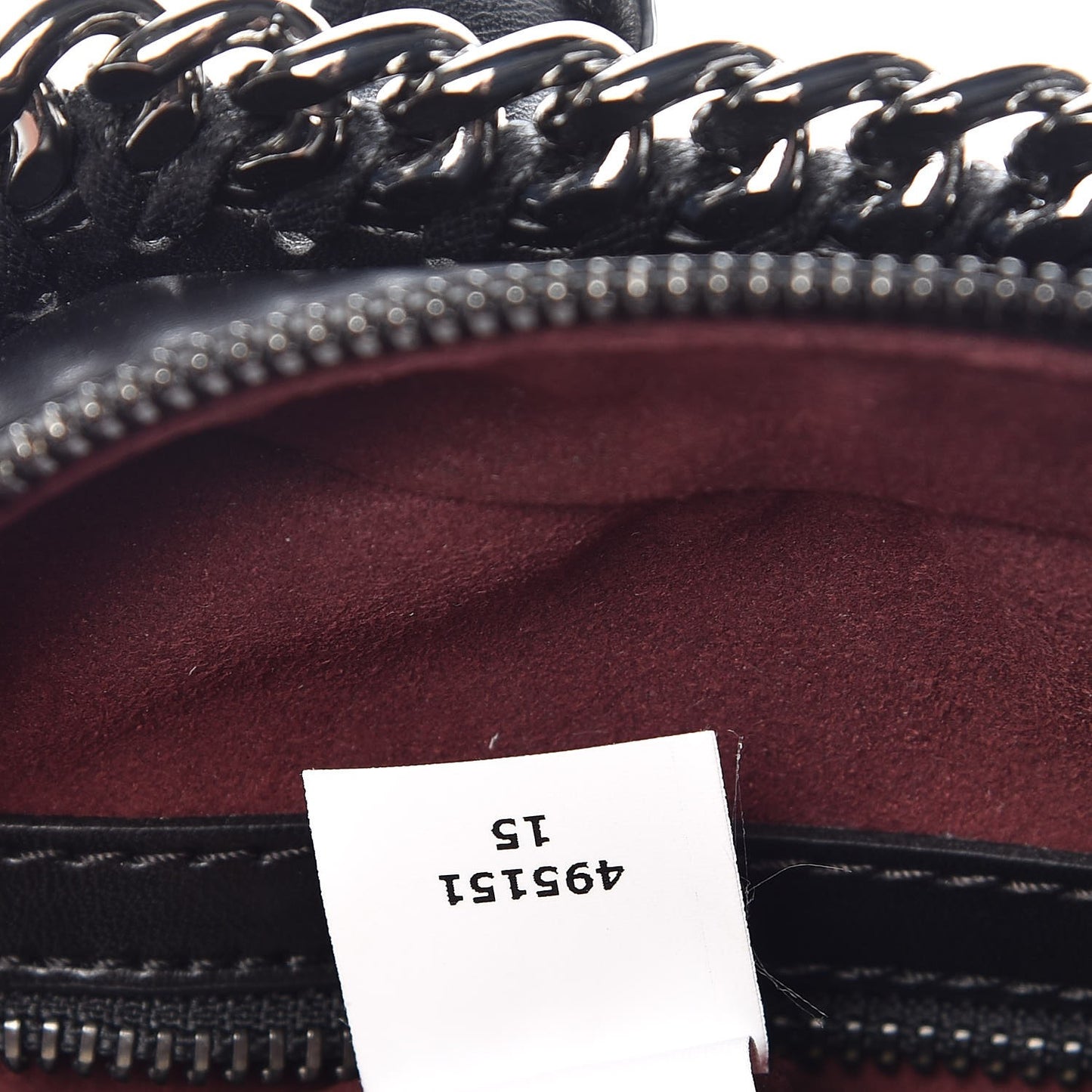 Eco Alter Nappa Mini Falabella Box Top Handle Bag Black