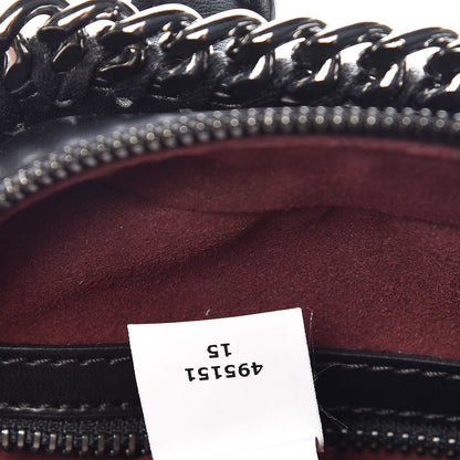 Stella McCartney Eco Alter Nappa Mini Falabella Box Top Handle Bag Black 9 of 9