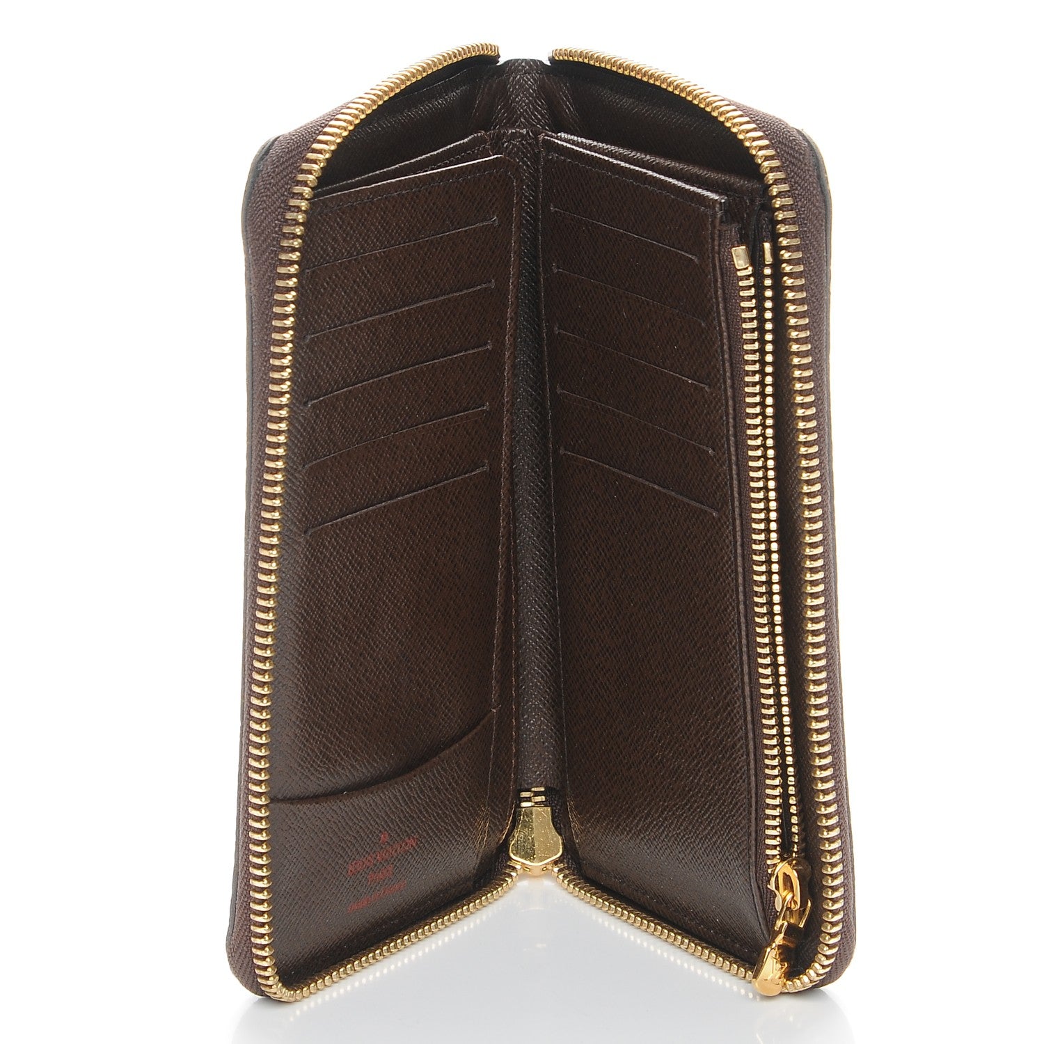 Louis Vuitton Damier Ebene Zippy Compact Wallet 5 of 8