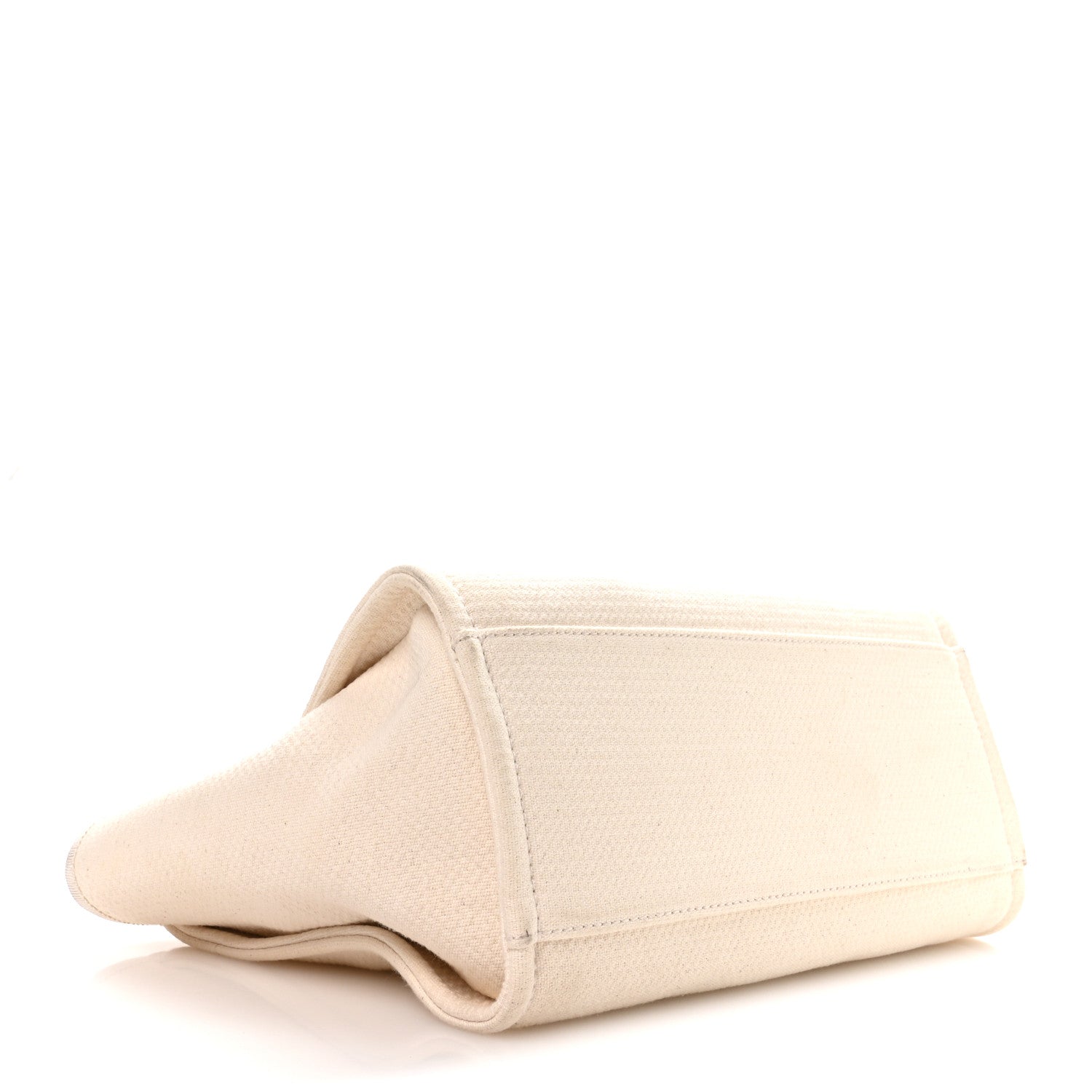 Chanel Mixed Fibers Small Deauville Tote White 5 of 11