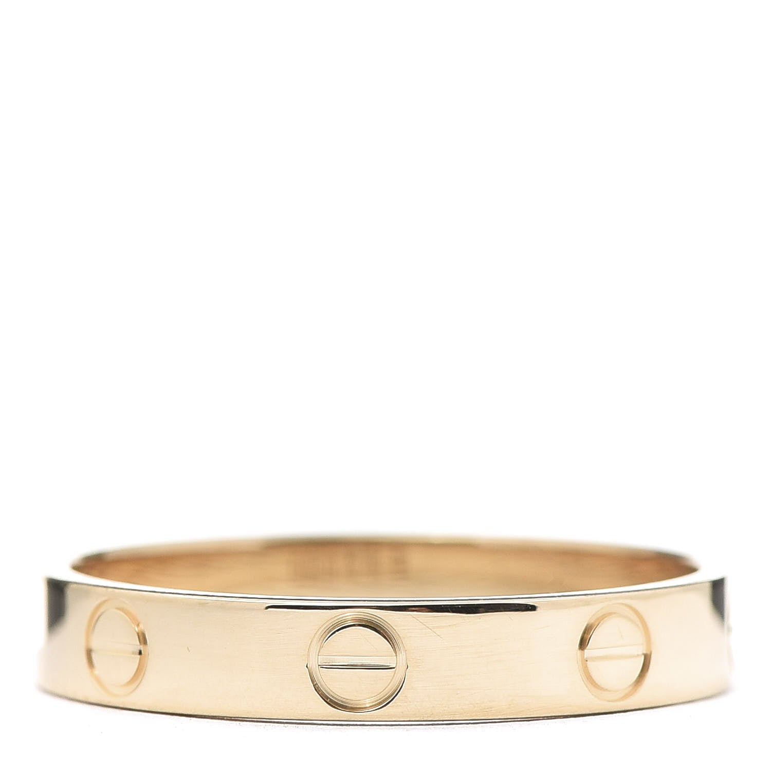 Cartier 18K Yellow Gold 3.5mm LOVE Wedding Band Ring 59 8.75 3 of 4