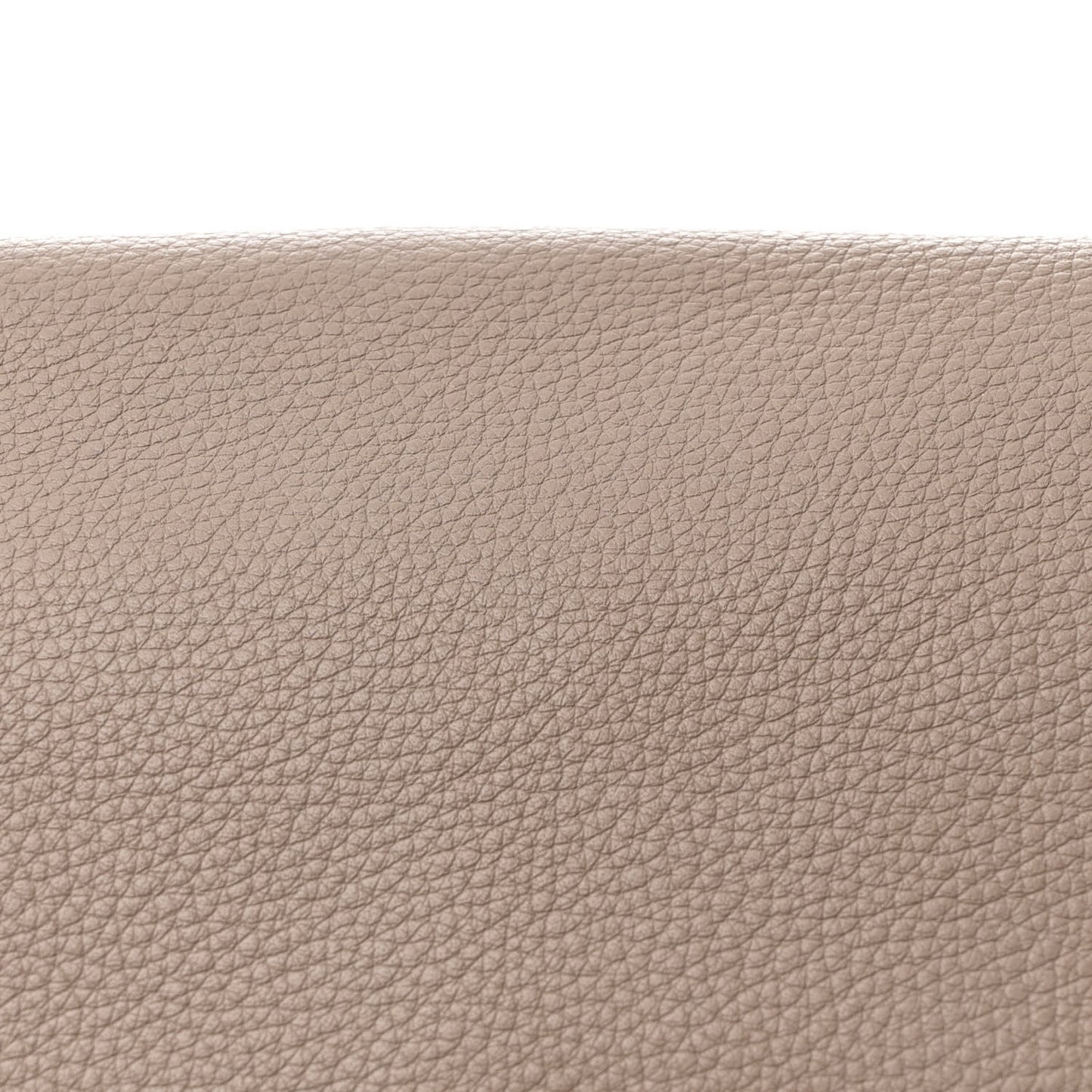 Grained Calfskin Small Shark Lock Satchel Mastic