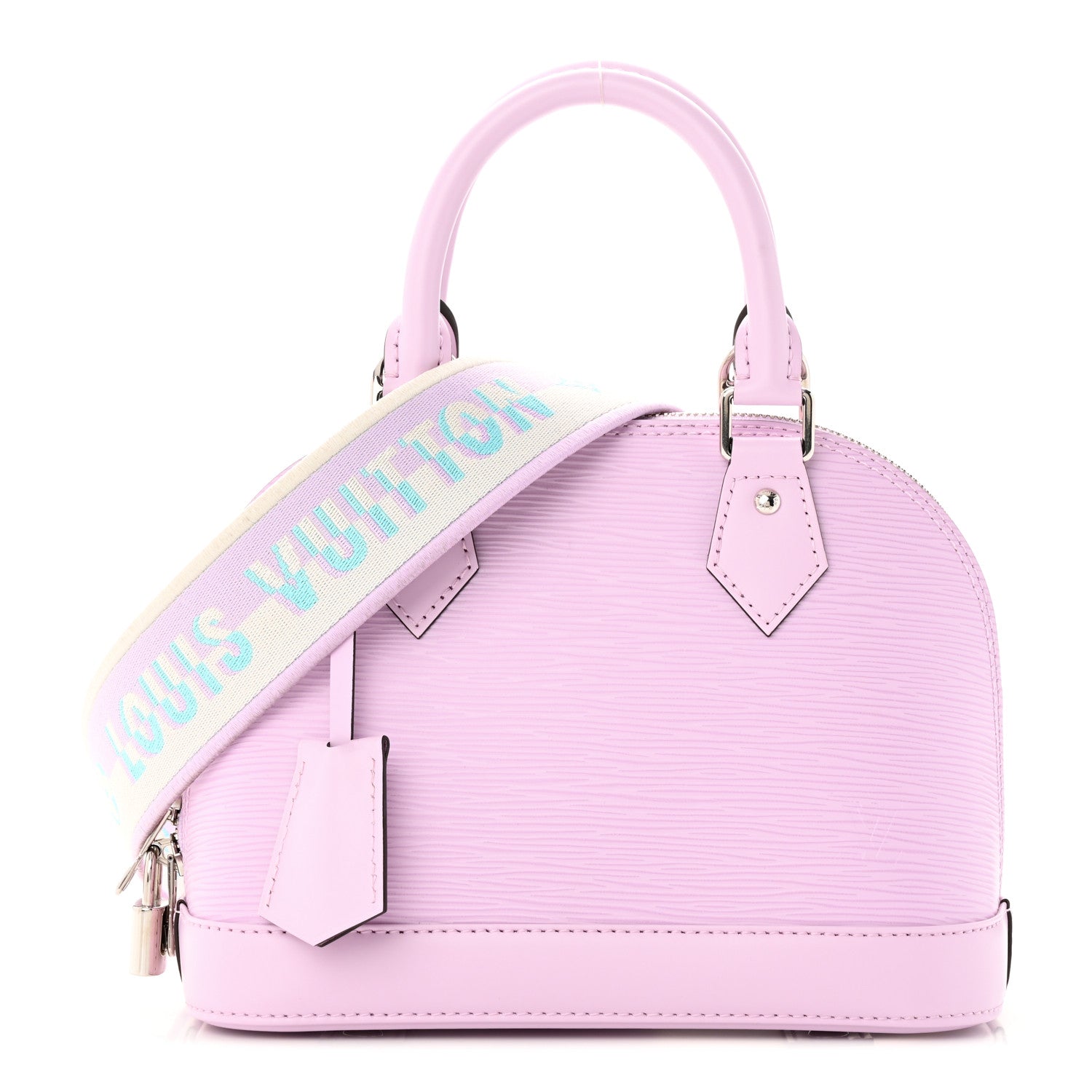 Louis Vuitton Epi Jacquard Alma BB Light Pink 1 of 11