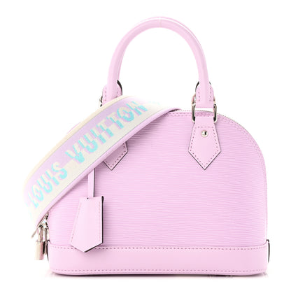 Louis Vuitton Epi Jacquard Alma BB Light Pink 1 of 11