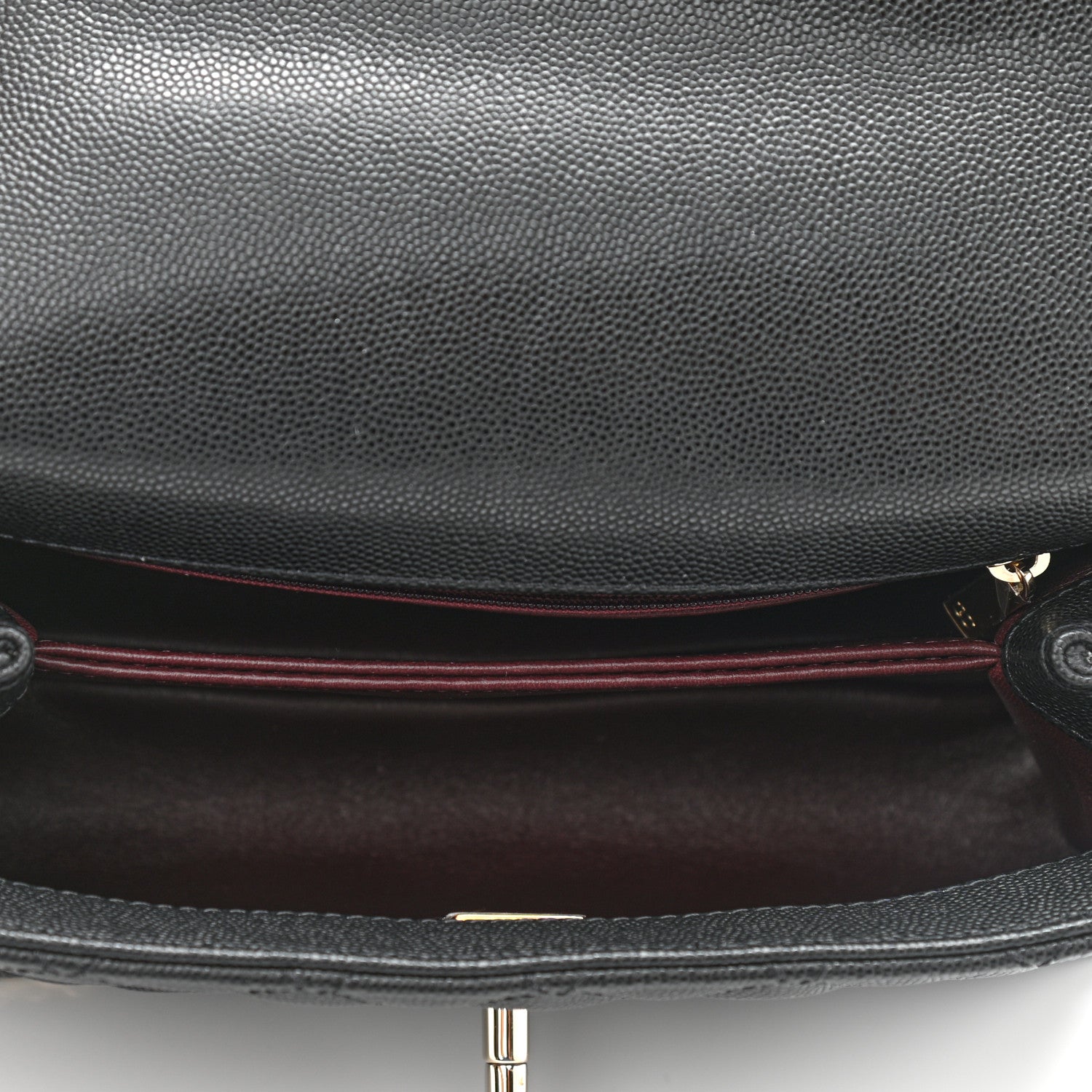 Chanel Caviar Quilted Mini Coco Handle Flap Black 5 of 10