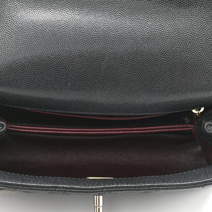 Chanel Caviar Quilted Mini Coco Handle Flap Black 5 of 10