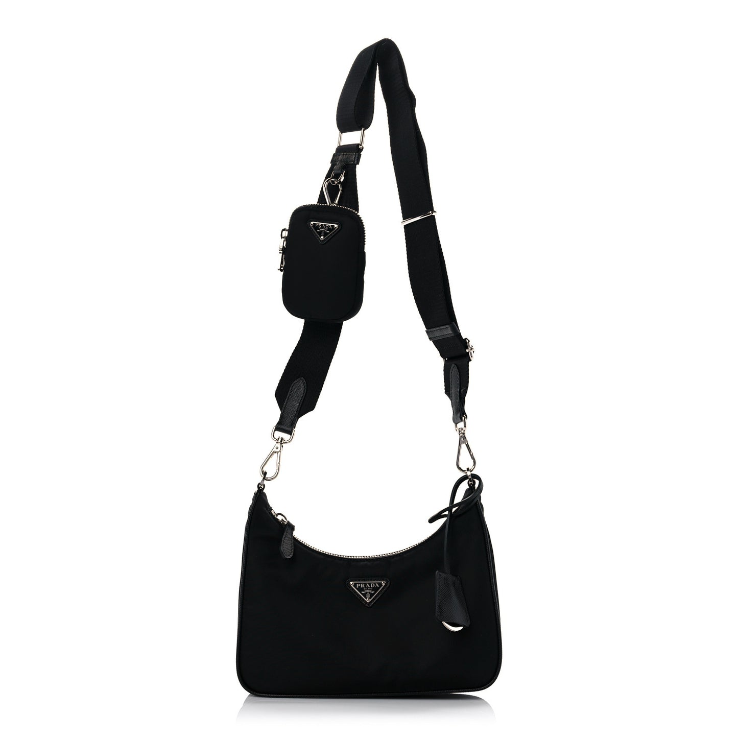 Nylon Re-Edition 2005 Shoulder Bag Black