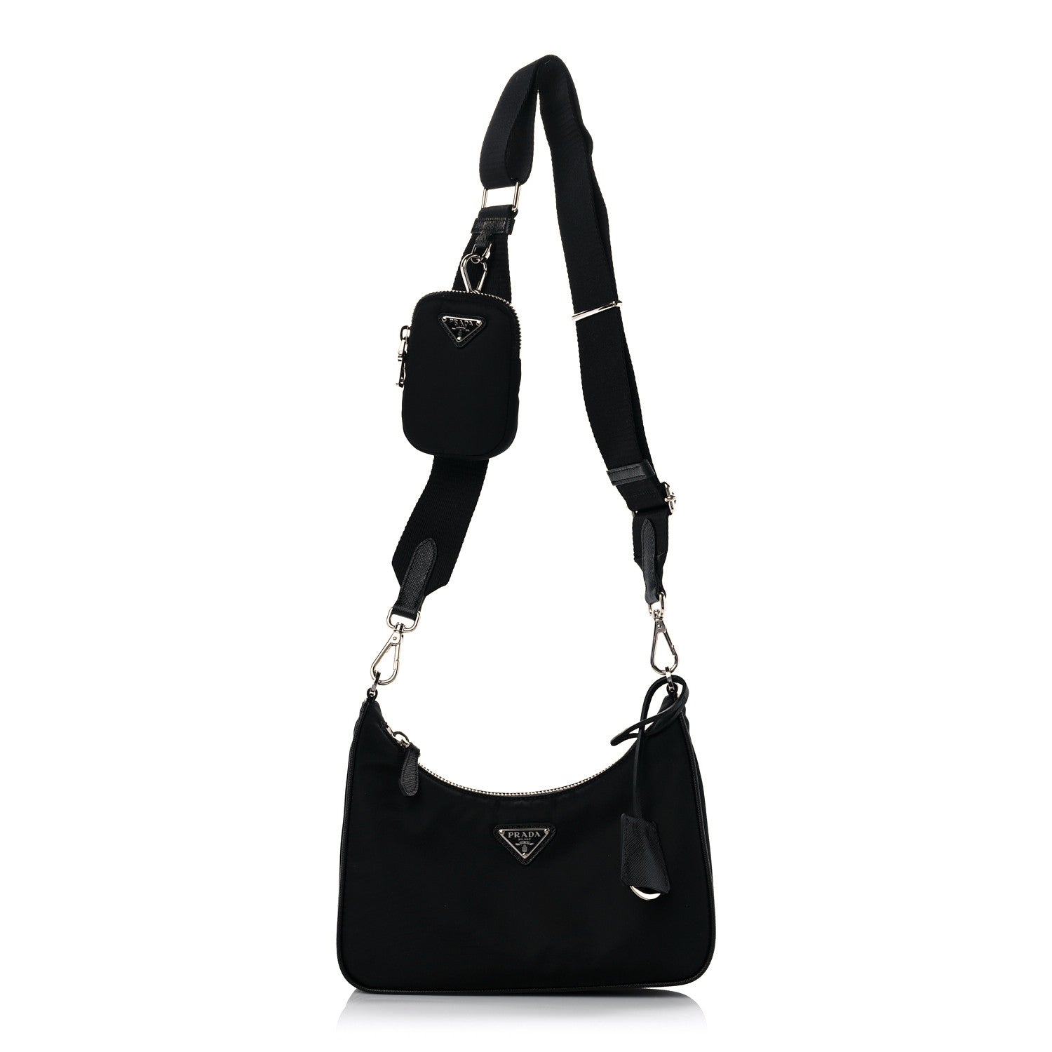 Prada Nylon Re-Edition 2005 Shoulder Bag Black 1 of 10