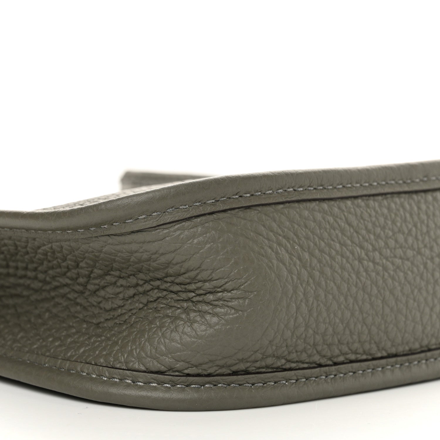 Hermes Taurillon Clemence Evelyne TPM Gris Meyer 9 of 10