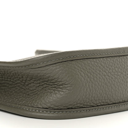 Hermes Taurillon Clemence Evelyne TPM Gris Meyer 9 of 10