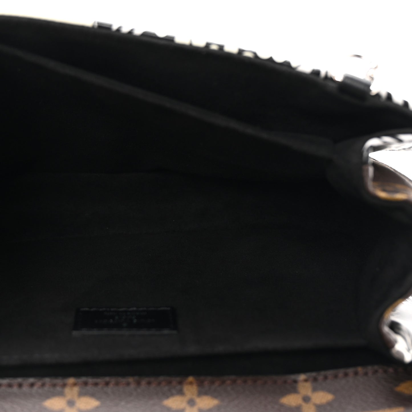 Epi Monogram Floral Pochette Metis Black White