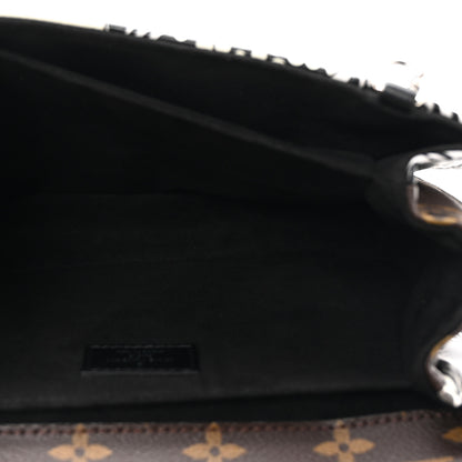 Louis Vuitton Epi Monogram Floral Pochette Metis Black White 5 of 9