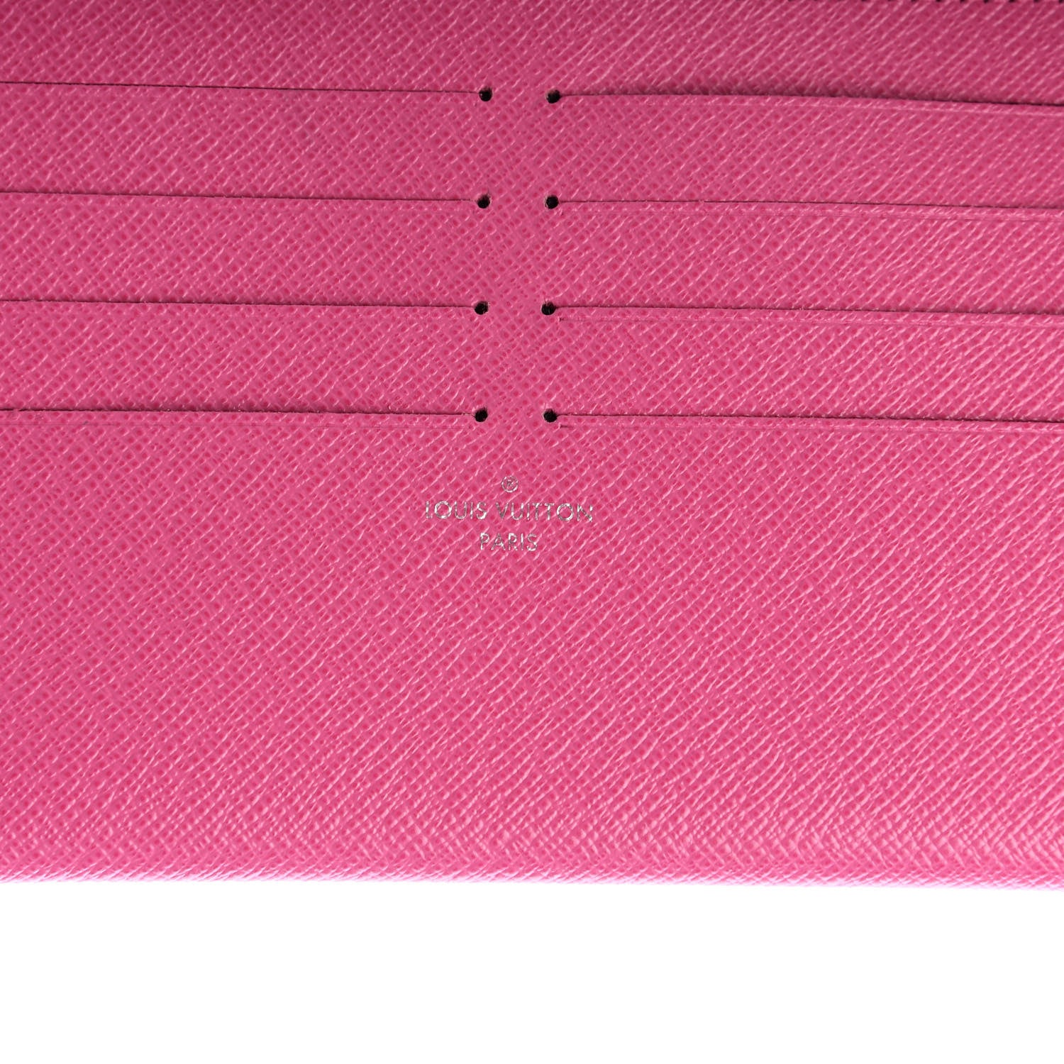 Louis Vuitton Calfskin Felicie Card Holder Insert Pink 6 of 6