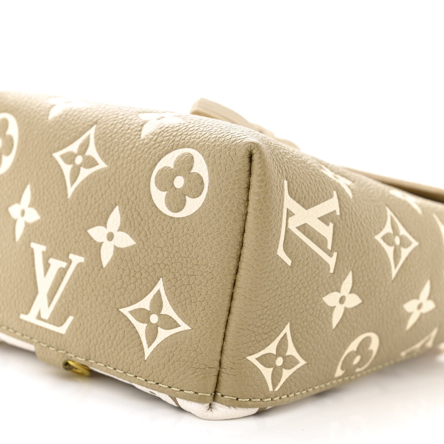 Louis Vuitton Empreinte Monogram Spring in the City Tiny Backpack Kaki Beige Cream 9 of 9