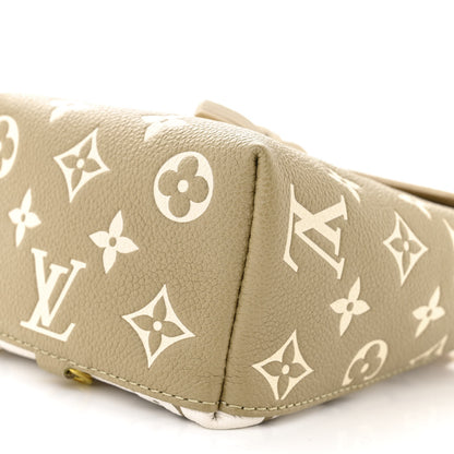 Louis Vuitton Empreinte Monogram Spring in the City Tiny Backpack Kaki Beige Cream 9 of 9