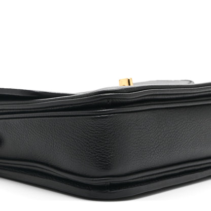 Louis Vuitton Grained Calfskin Lockme Oxford Black 8 of 10