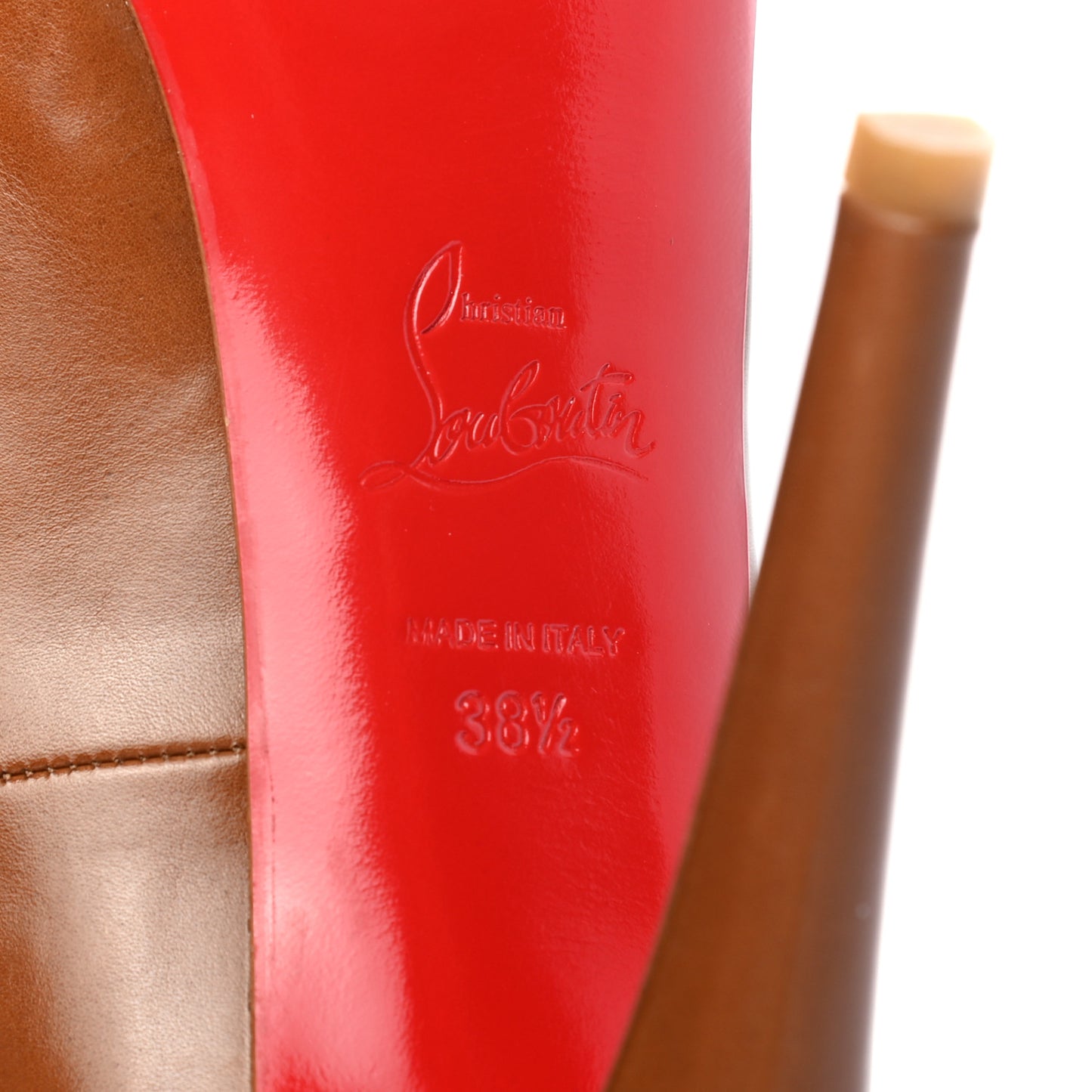 Calfskin Alta Iowa 120 Pumps 38.5 Marrone