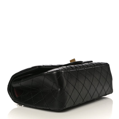 Chanel Aged Calfskin Quilted 2.55 Reissue 225 Flap Black 3 of 13