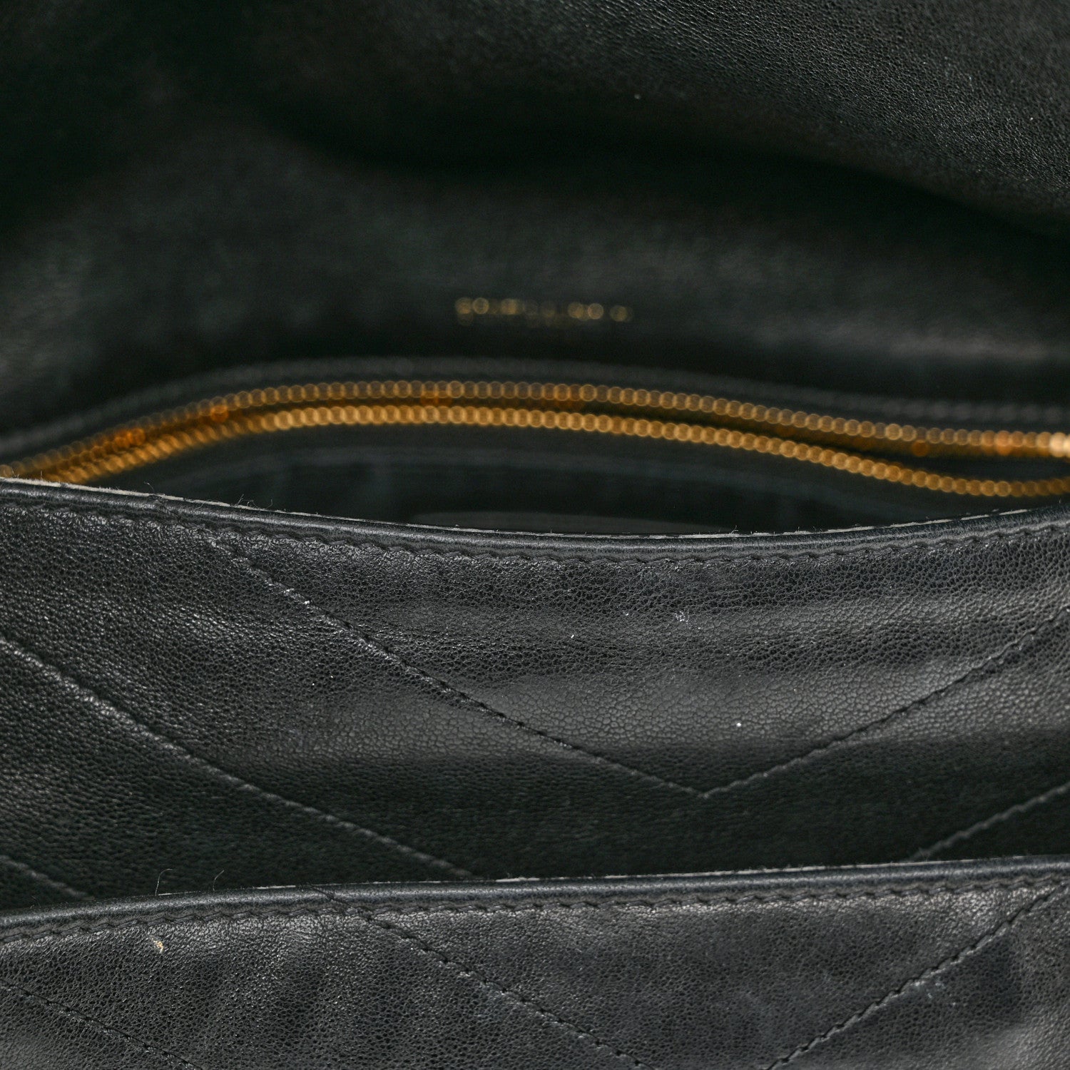 Saint Laurent Lambskin Matelasse Monogram Medium Niki Chain Satchel Black 11 of 15