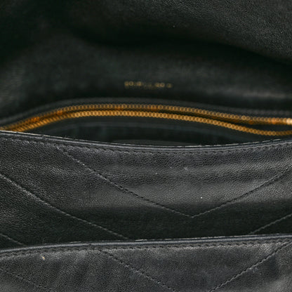 Saint Laurent Lambskin Matelasse Monogram Medium Niki Chain Satchel Black 11 of 15