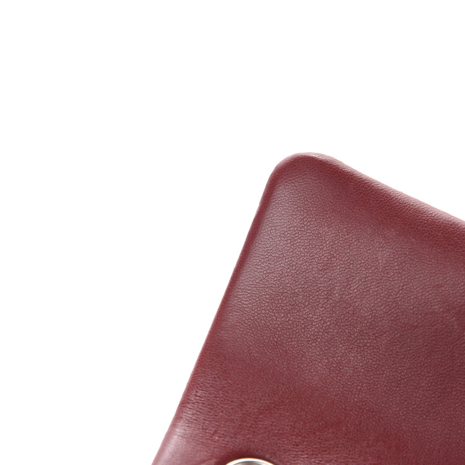 Chanel Lambskin Quilted Mini Rectangular Flap Burgundy 9 of 13