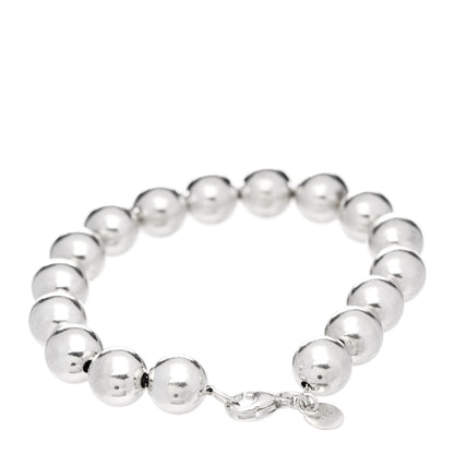 Tiffany Sterling Silver 10mm HardWear Ball Bracelet 3 of 5