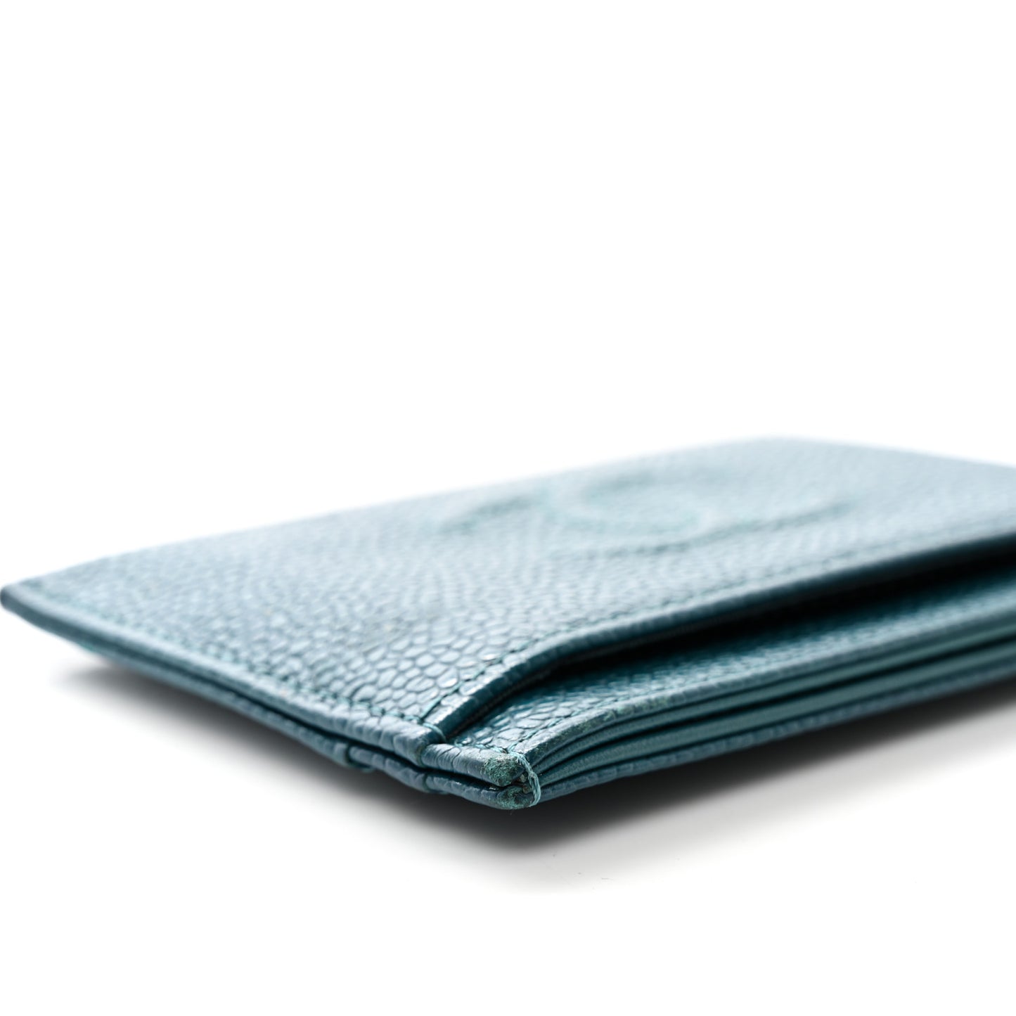 Caviar Timeless CC Card Holder Wallet Blue