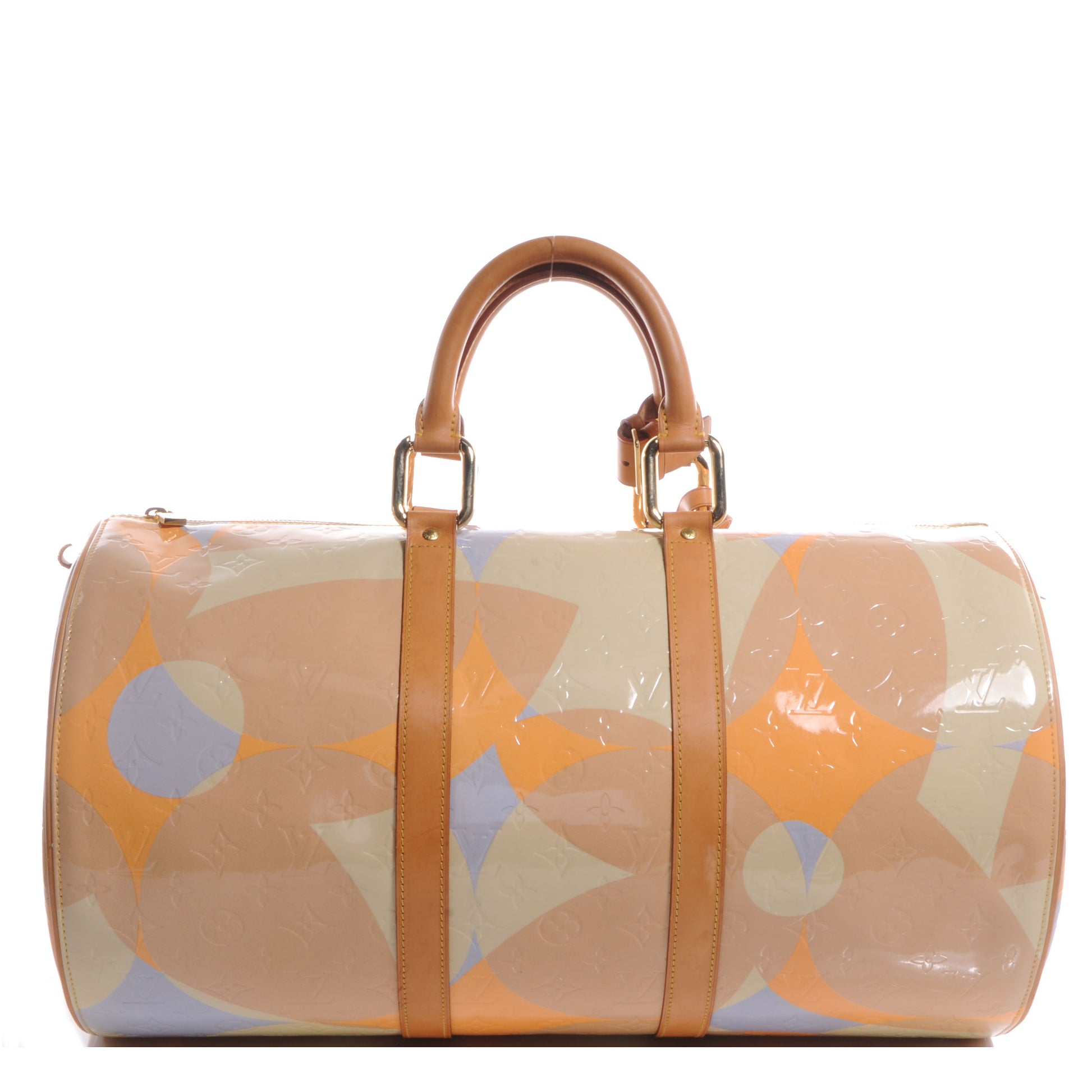 Louis Vuitton Vernis Fleur Barrel 1 of 9