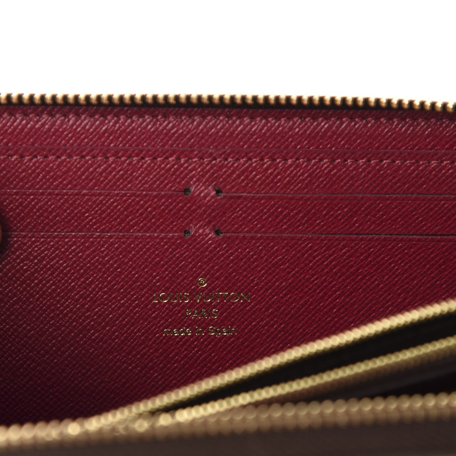 Louis Vuitton Monogram Clemence Wallet Fuchsia 6 of 8