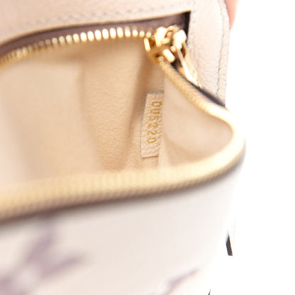 Louis Vuitton Empreinte Monogram Giant Pochette Metis Creme Bois De Rose 9 of 10