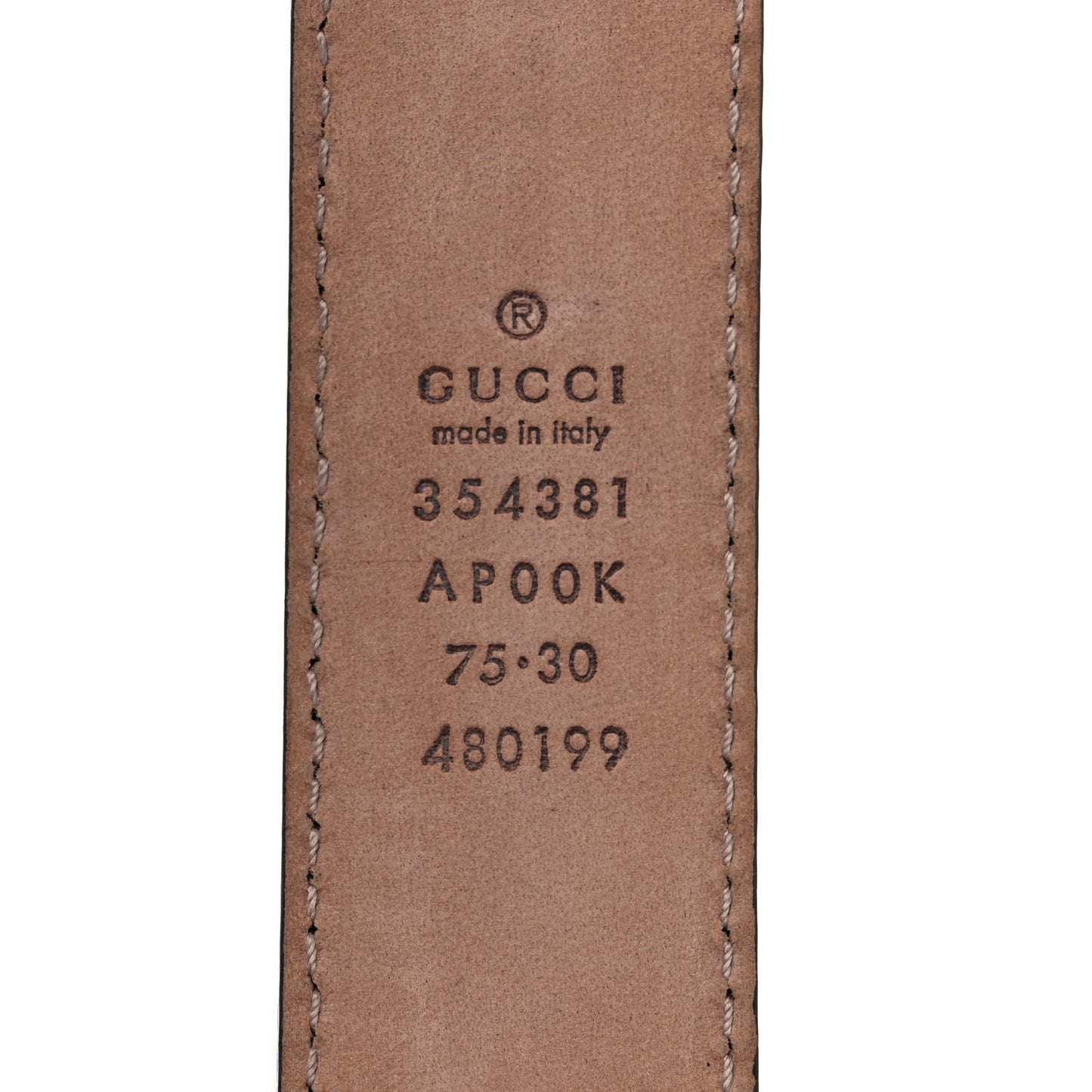 Calfskin Crystal Interlocking G Belt 75 30 Black