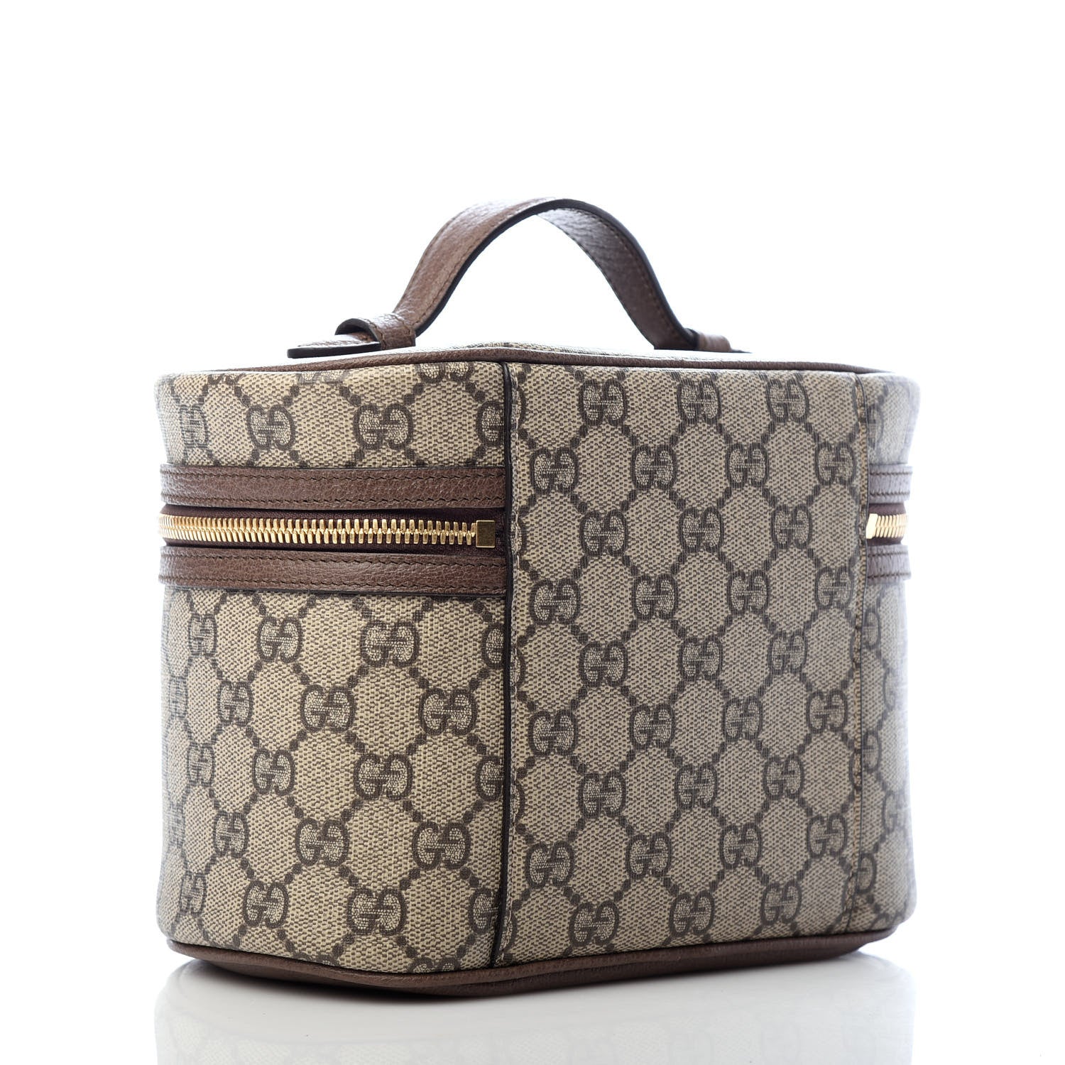Gucci GG Supreme Monogram Ophidia Vanity Cosmetic Case 3 of 9