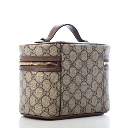 Gucci GG Supreme Monogram Ophidia Vanity Cosmetic Case 3 of 9