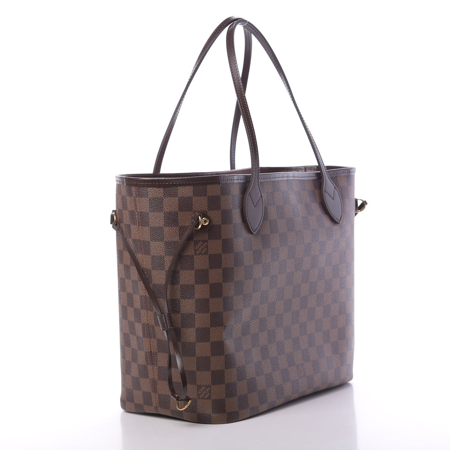 Damier Ebene Neo Neverfull MM Rose Ballerine