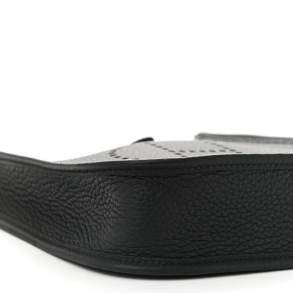 Hermes Taurillon Clemence Evelyne TPM Black 9 of 10