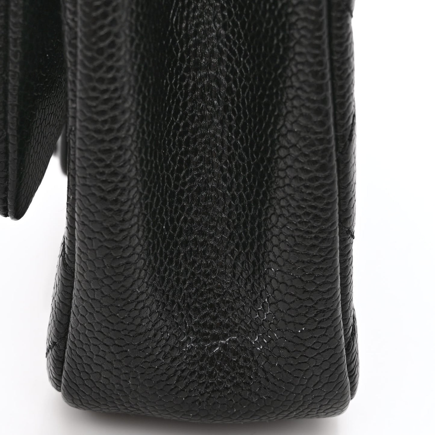 Caviar Quilted Incognito Mini Square Flap Black
