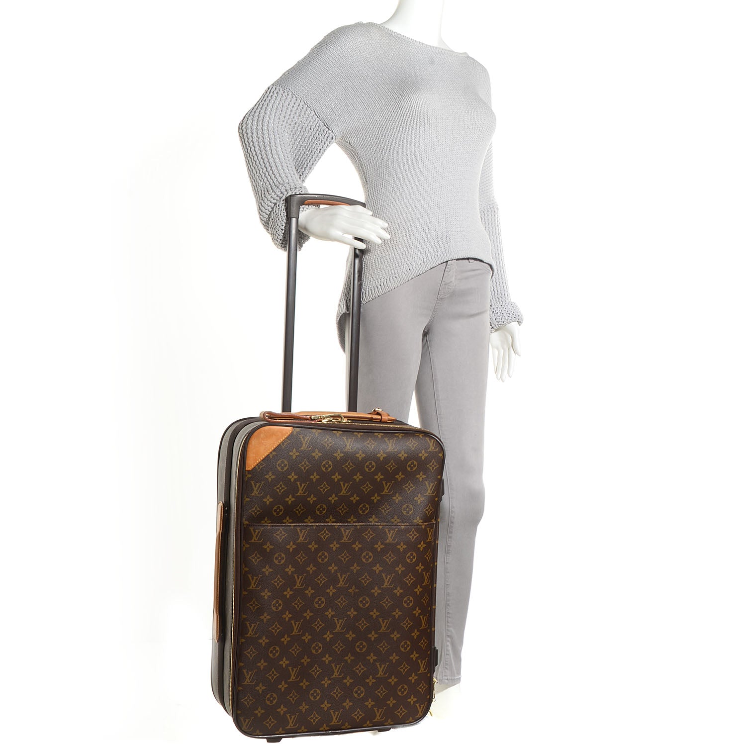 Louis Vuitton Monogram Pegase 50 Rolling Luggage 2 of 7