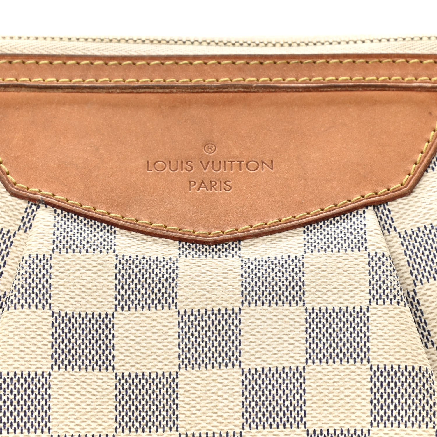 Louis Vuitton Damier Azur Siracusa MM 8 of 16