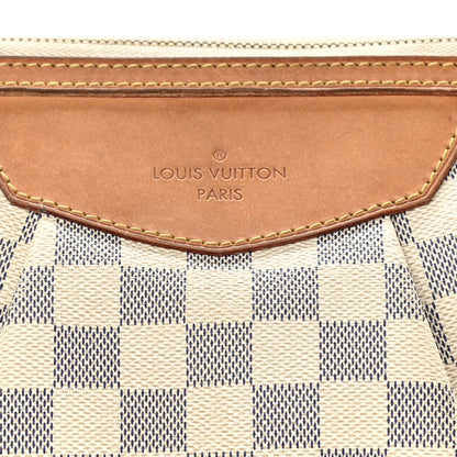 Louis Vuitton Damier Azur Siracusa MM 8 of 16