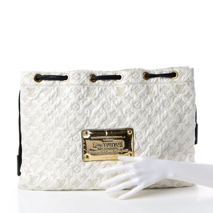 Louis Vuitton Vinyl Monogram Squishy Inventeur White 2 of 9