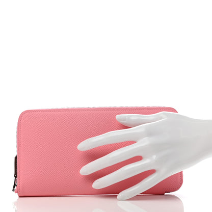 Hermes Epsom Silk'In Wallet Rose Confetti 3 of 7