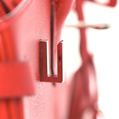 Hermes Chevre Mysore Birkin 25 Rouge Vif 24 of 42
