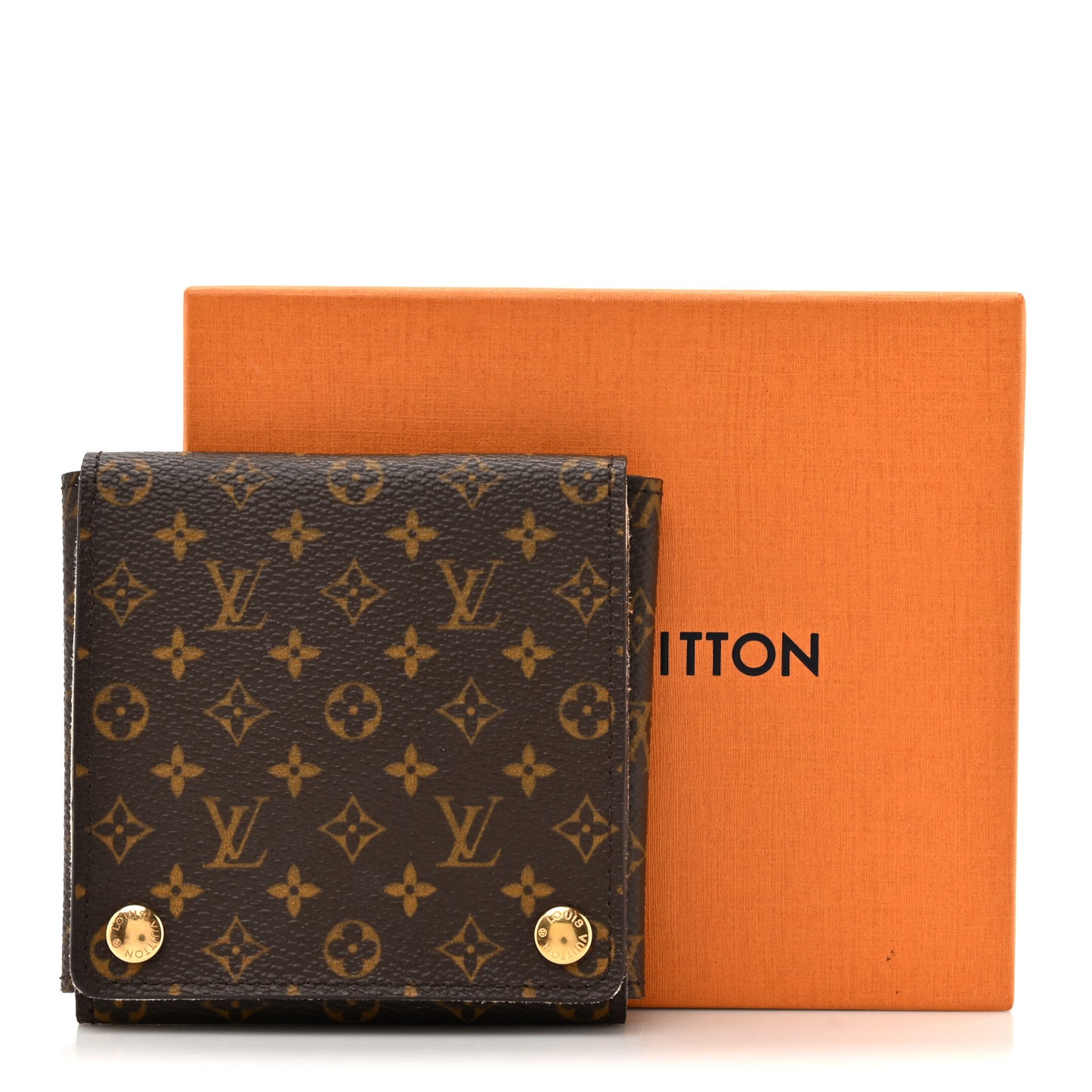 Monogram Folding Jewelry Case