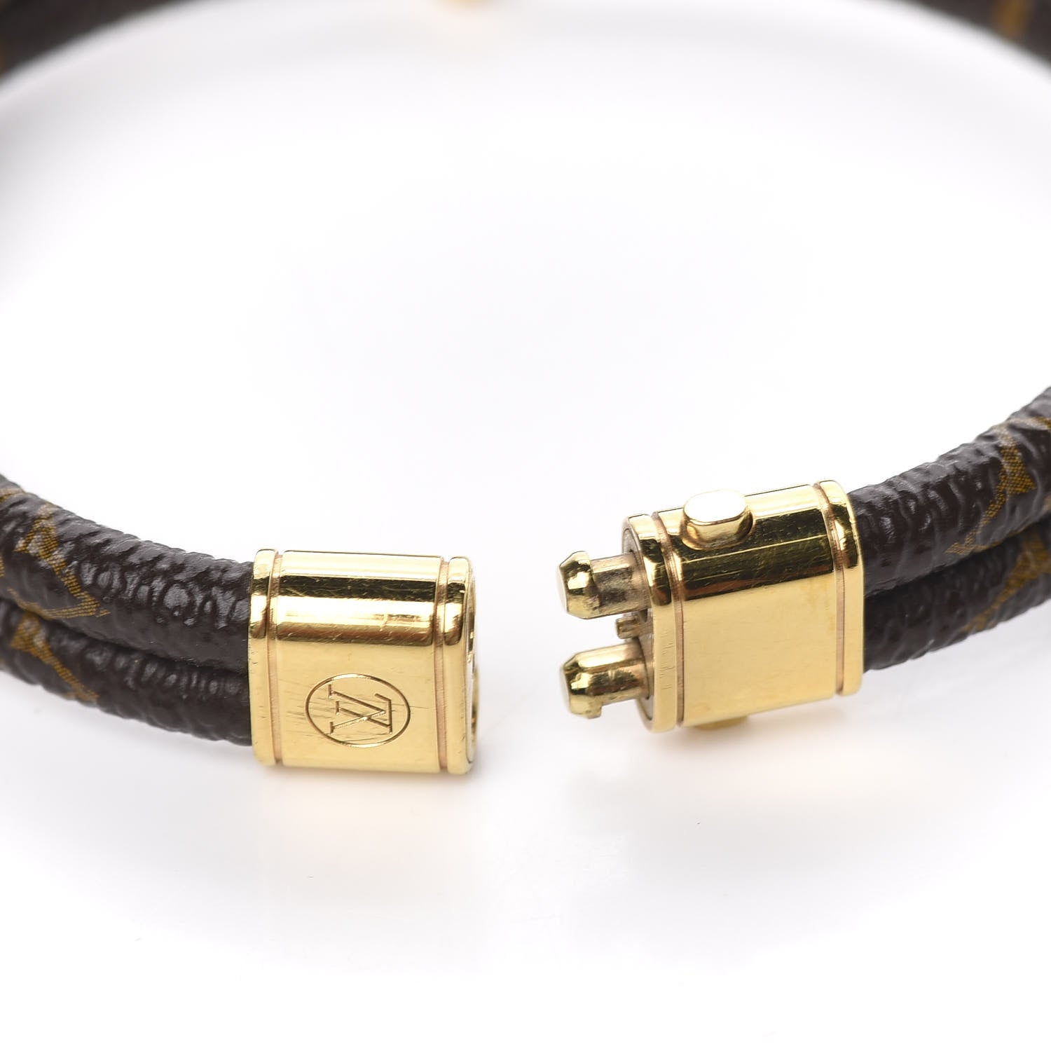 Louis Vuitton Monogram Keep It Twice Bracelet 17 4 of 4